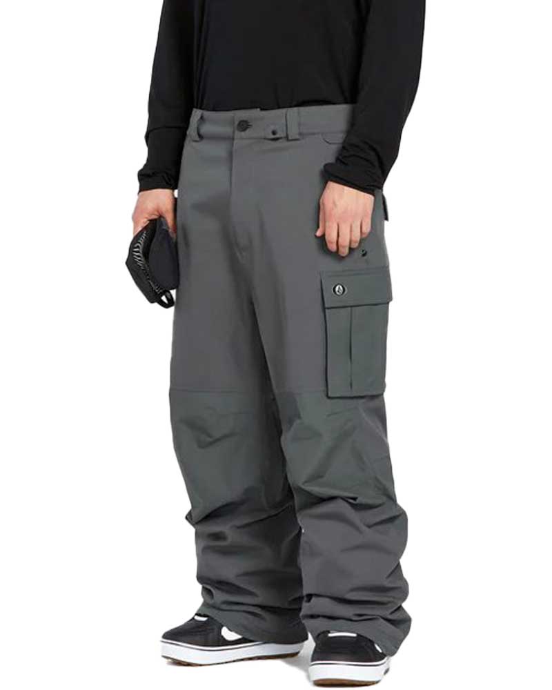 Volcom Nwrk Baggy Pant Shell Charcoal Ανδρικό Παντελόνι Snowboard