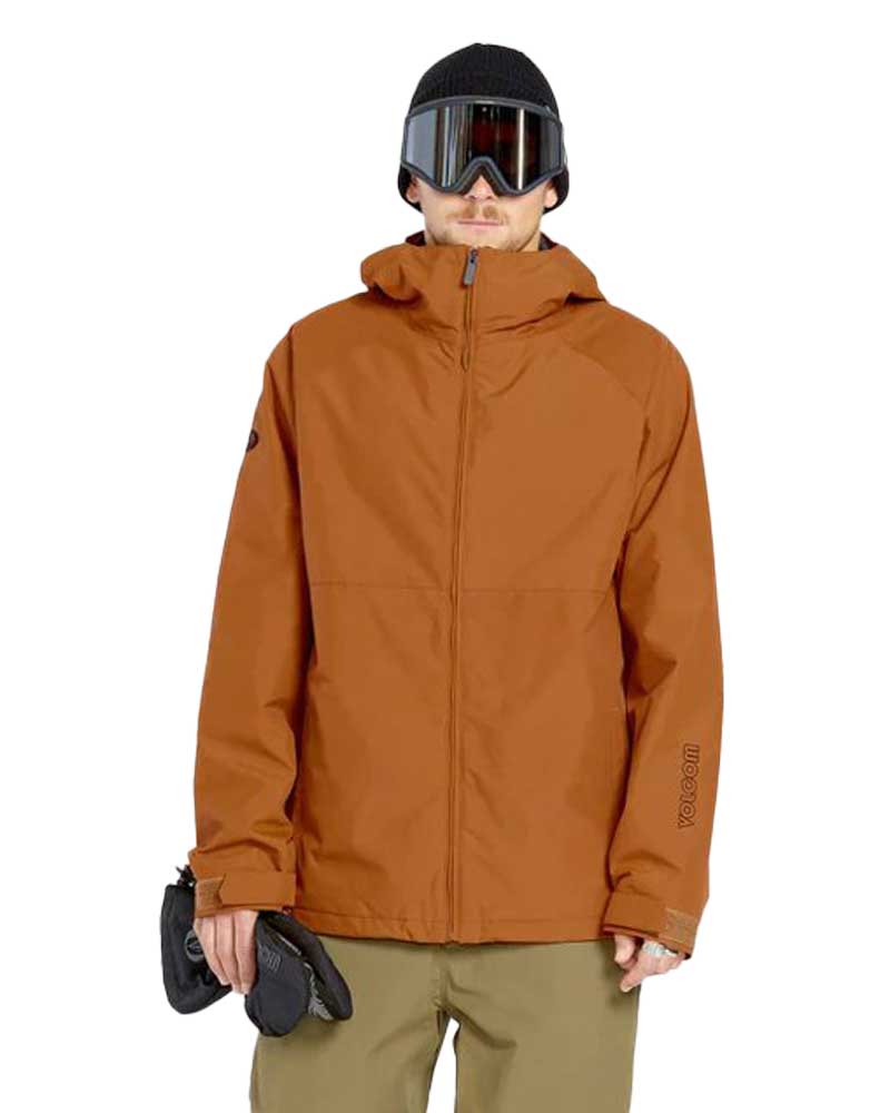 Volcom 2836 Ins Jacket Ins. Caramel Ανδρικό Μπουφάν Snowboard