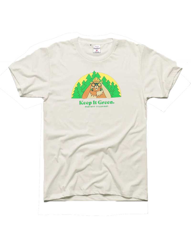 Habitat Smokey Bearnoculars Vintage White Men's T-Shirt