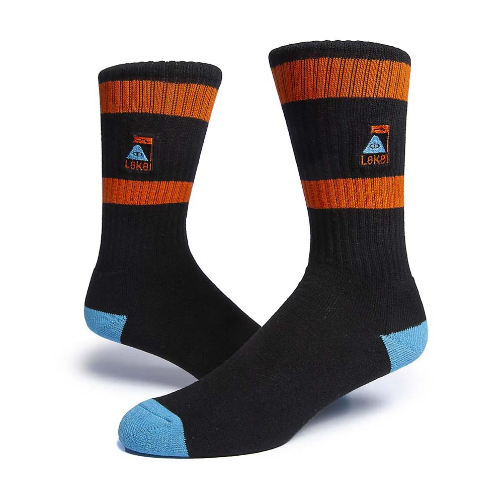 Lakai X Poler Summit Crew Sock Black Κάλτσες