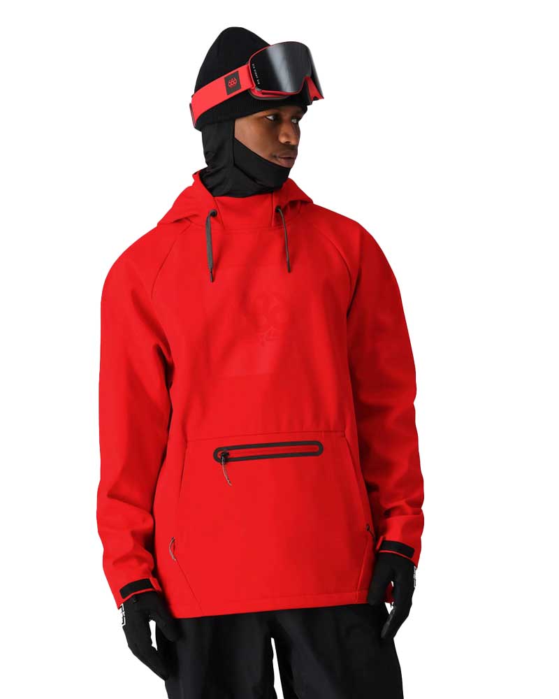 686 Waterproof Hoody True Red Ανδρικό Midlayer