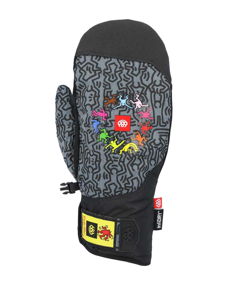 686 X Keith Haring Primer Mitt Black Ανδρικά Γάντια