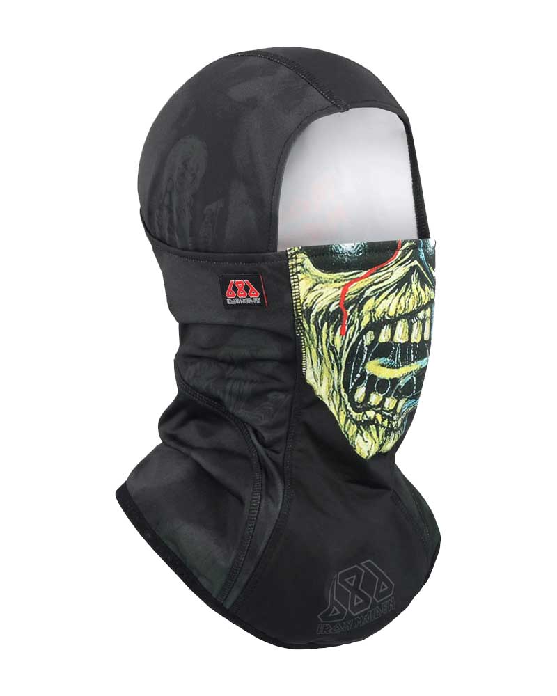 686 X Iron Maiden Alpha Hinged Balaclava Eddies Black Μπαλακλάβα