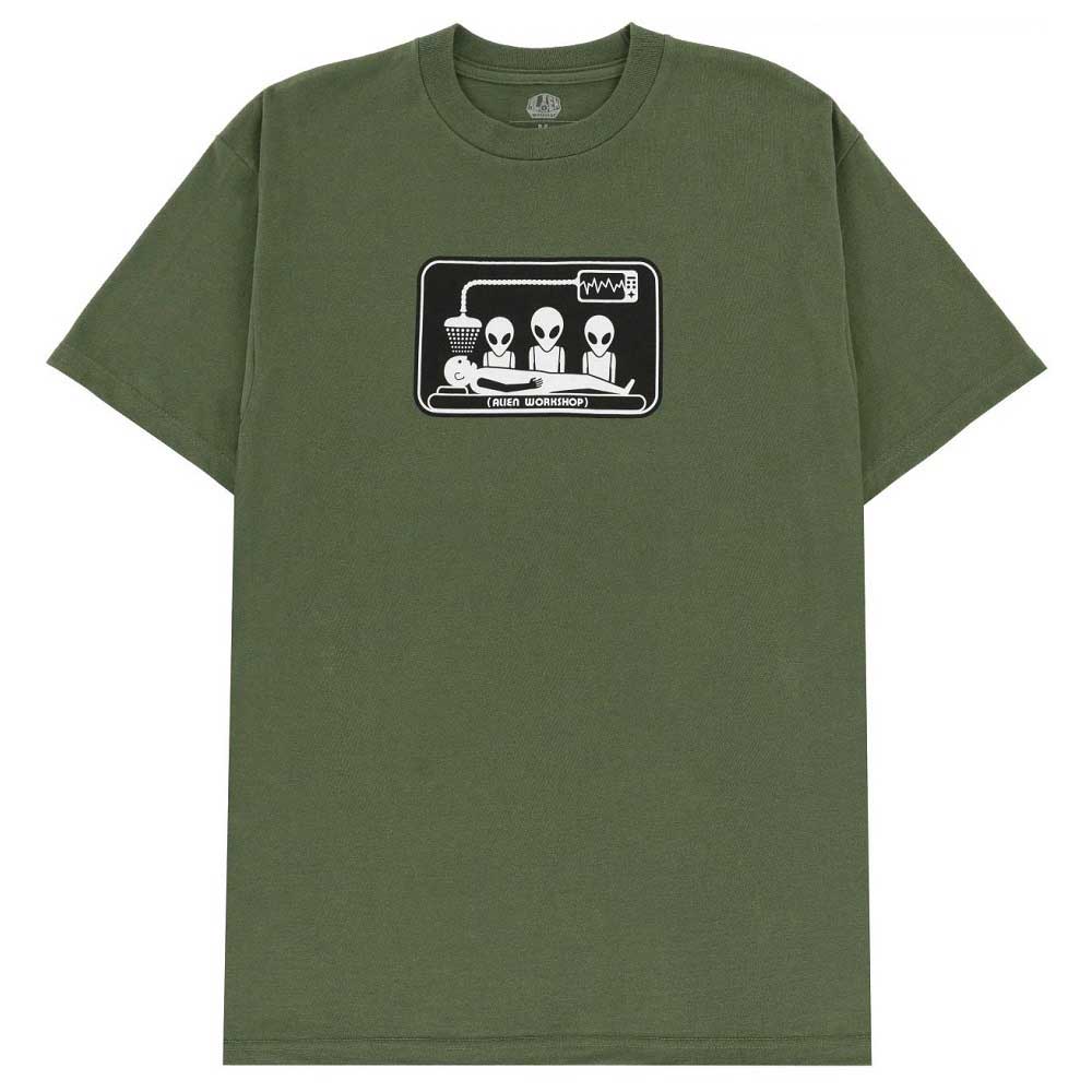 Alien Workshop Abduction Olive Men's T-Shirt