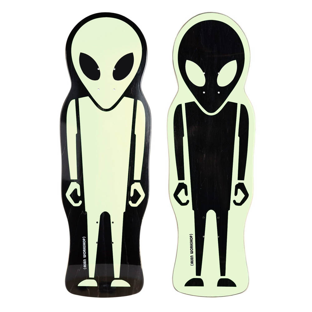 Alien Workshop Soldier Die Cut Glow 9.675'' Cruiser Deck