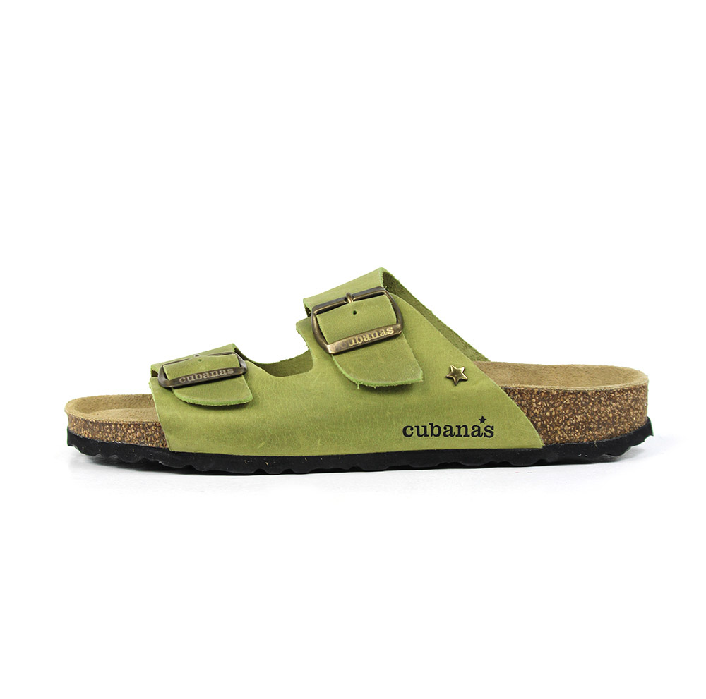 Cubanas Comp100 Green Women's Sandals