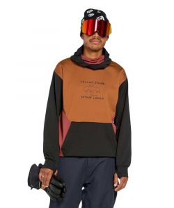 Volcom Hydro Riding Hoodie Caramel Men's Midlayer