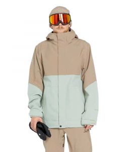 Volcom Brighton Full Zip Jacket Shell Agave Ανδρικό Μπουφάν Snowboard