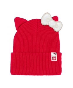 686 X Hello Kitty Beanie Hello Kitty Red Γυναικείο Σκουφάκι