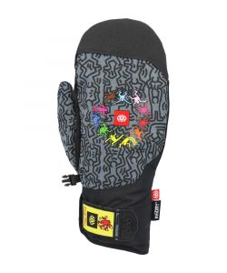 686 X Keith Haring Primer Mitt Black Men's Gloves