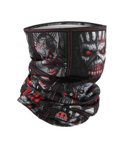 686 Double Layer Face Warmer Iron Maiden Eddies Black Neckwarmer