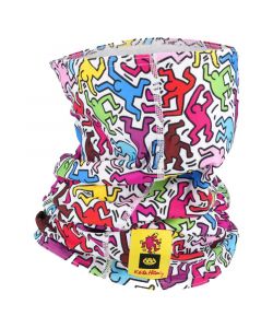 686 Double Layer Face Warmer Keith Haring Multi Neckwarmer