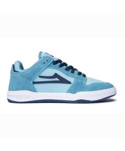 Lakai Telford Low Light Blue Suede Men's Shoes