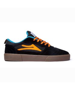 Lakai X Poler Cambridge Black/Multi Suede Men's Shoes