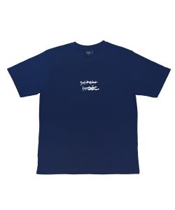 Screw Loose Logo T-Shirt Navy Blue Men's T-Shirt