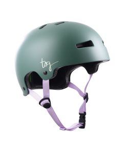 Tsg Evolution Wmn Solid Color Satin Foliage Green Women's Helmet
