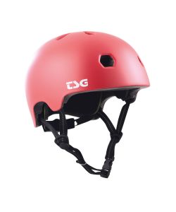 Tsg Meta Solid Color Satin Gentle Red Helmet