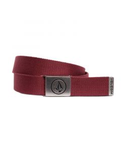 Volcom Circle Web Belt Merlot Ζώνη