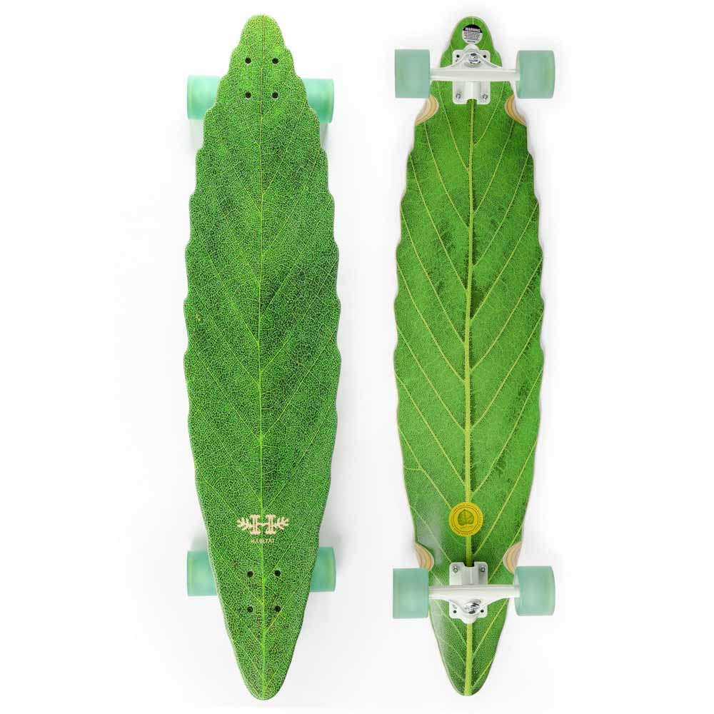 Habitat Leafline Longboard Green 41'' Skateboard Deck