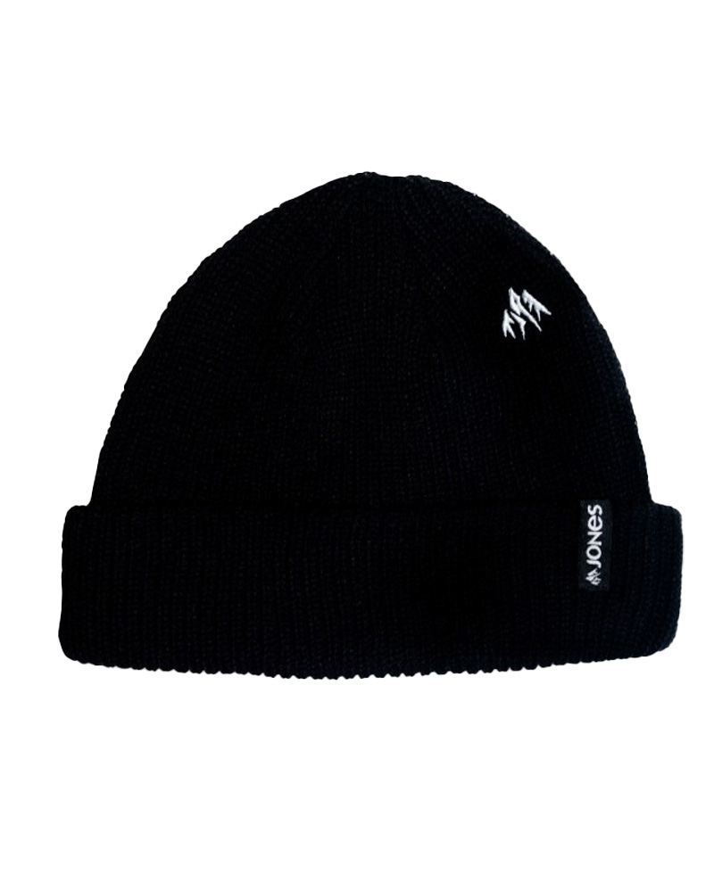 Jones Beanie Kodiak Recycled Stealth Black