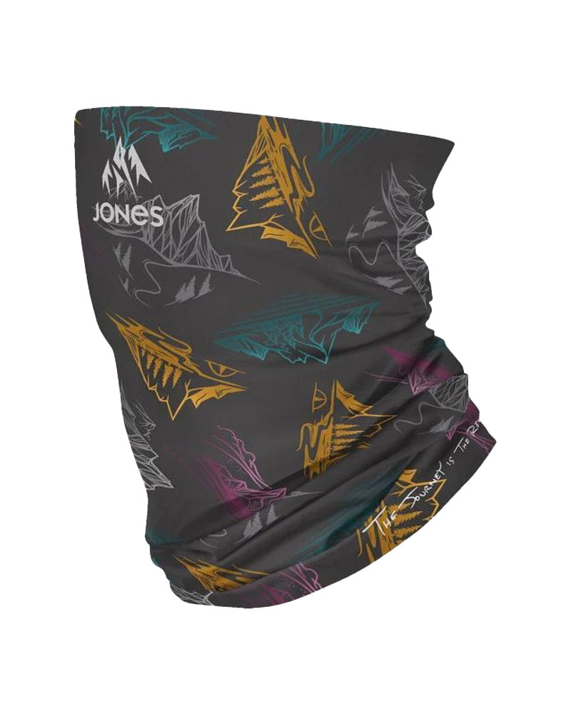 Jones MTN Peaks Recycled Granite Gray Neckwarmer