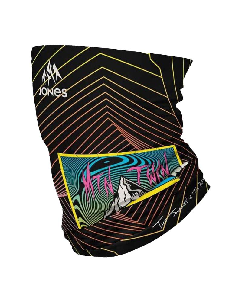 Jones MTN Twin Portal Stealth Black Neckwarmer