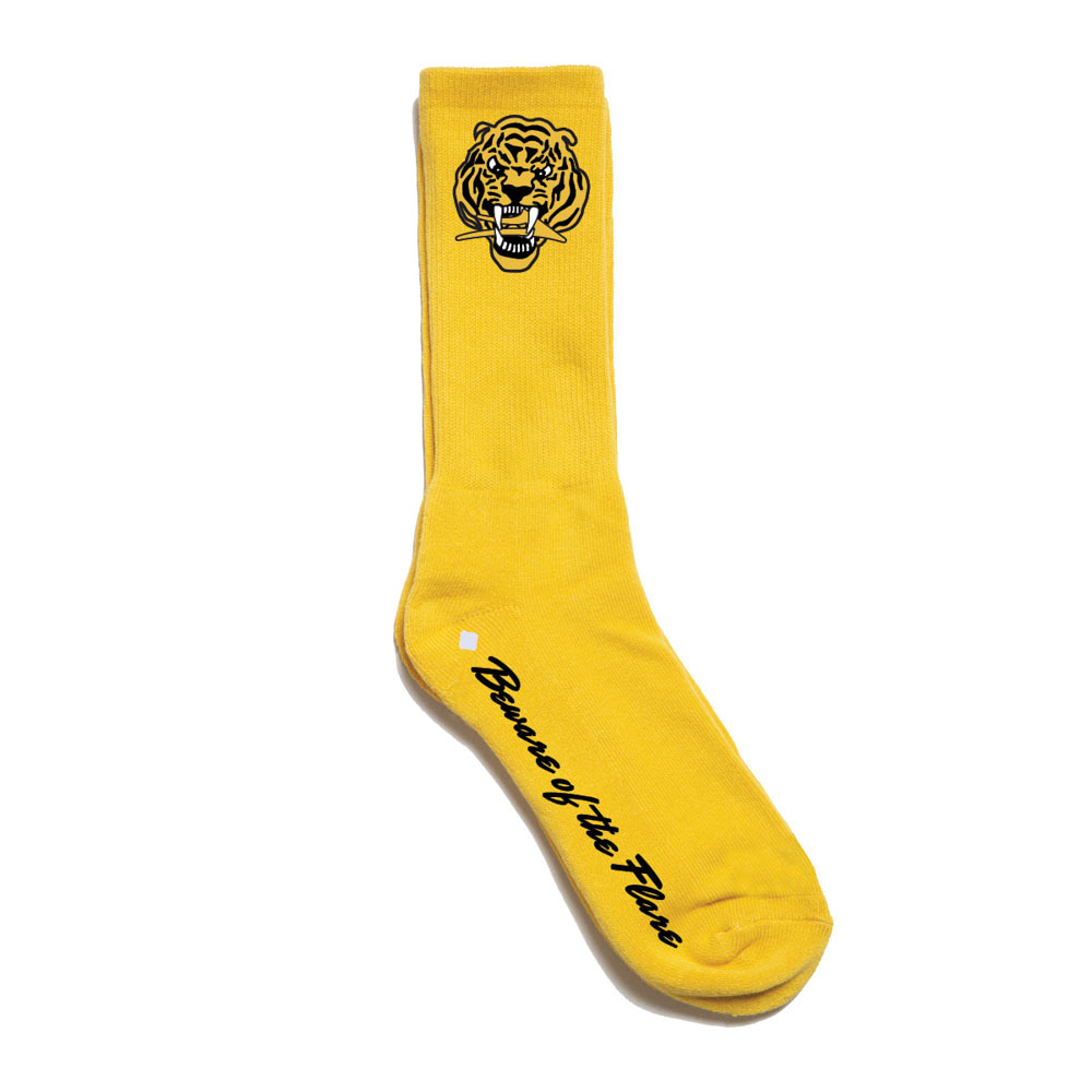 Lakai Bengal Crew Yellow Socks