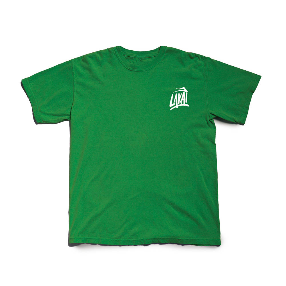 Lakai Brush Garment Dyed Kelly Men's T-Shirt