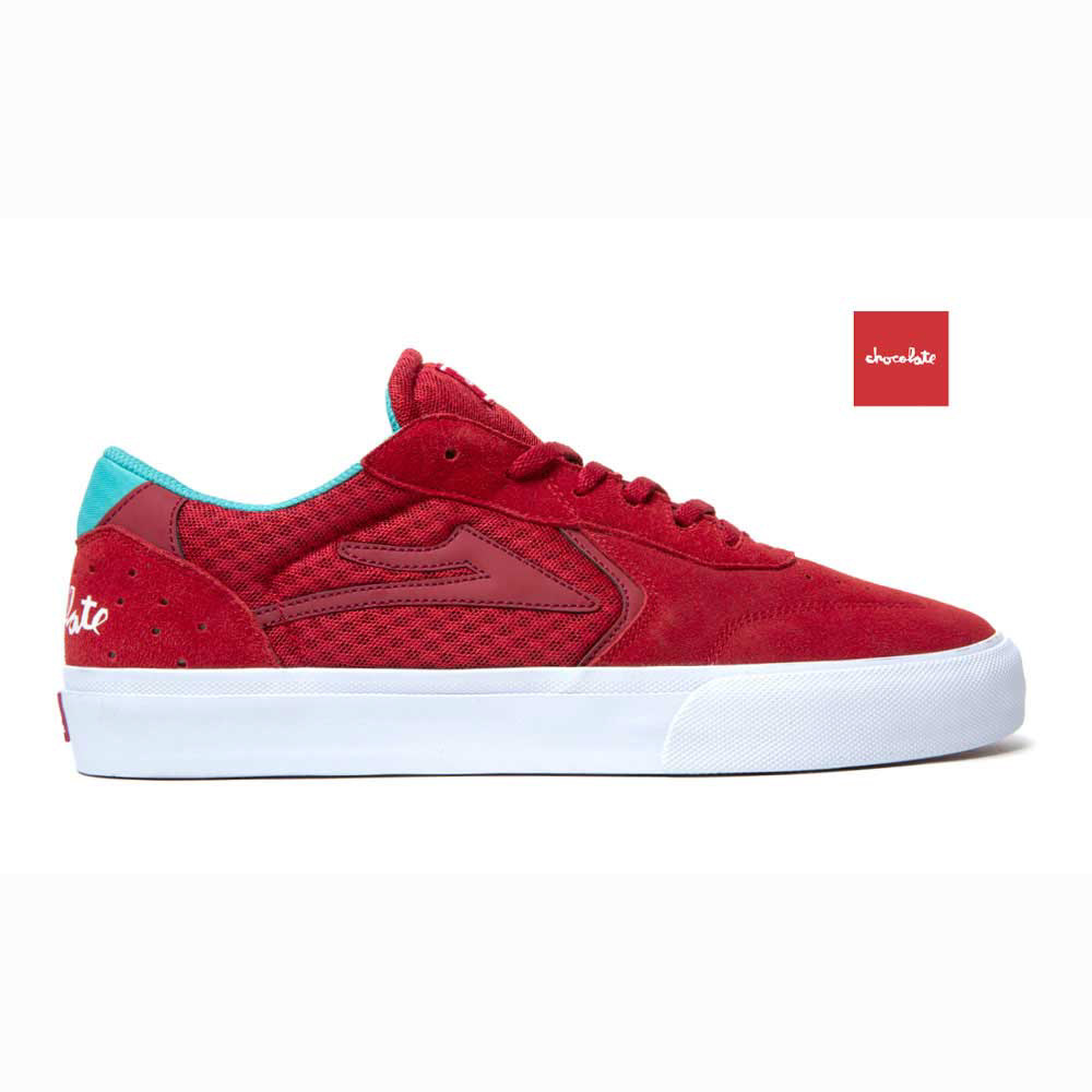 Lakai X Chocolate Atlantic Vulc Red Suede Ανδρικά Παπούτσια