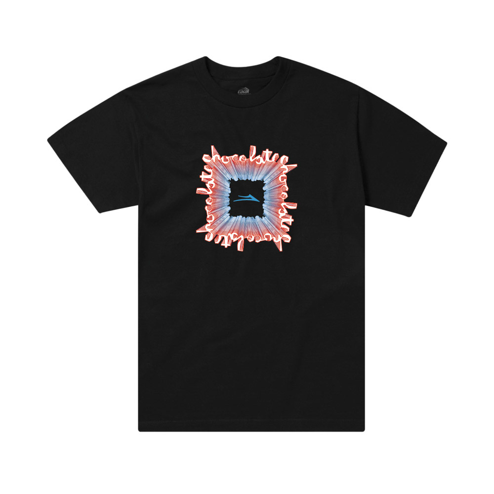 Lakai X Chocolate Vortex Black Ανδρικό T-Shirt