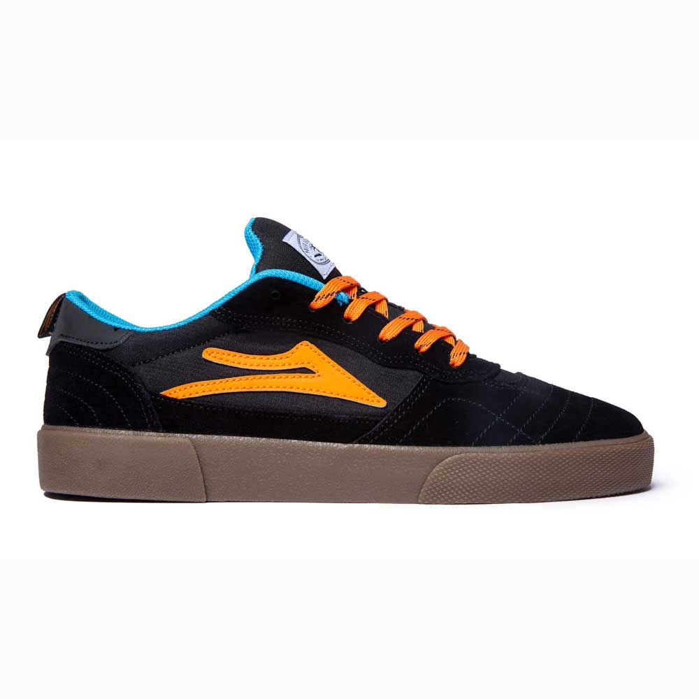 Lakai X Poler Cambridge Black/Multi Suede Men's Shoes