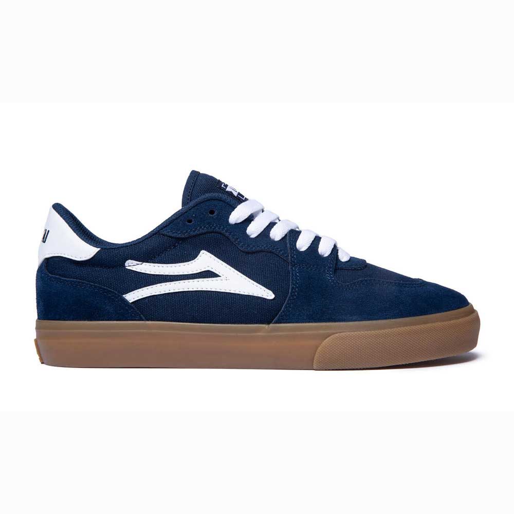 Lakai York Navy/Gum Suede Men's Shoes