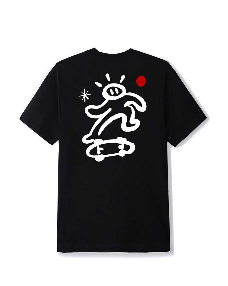 Macba Life Flip Tee Black White Red Ανδρικό T-Shirt