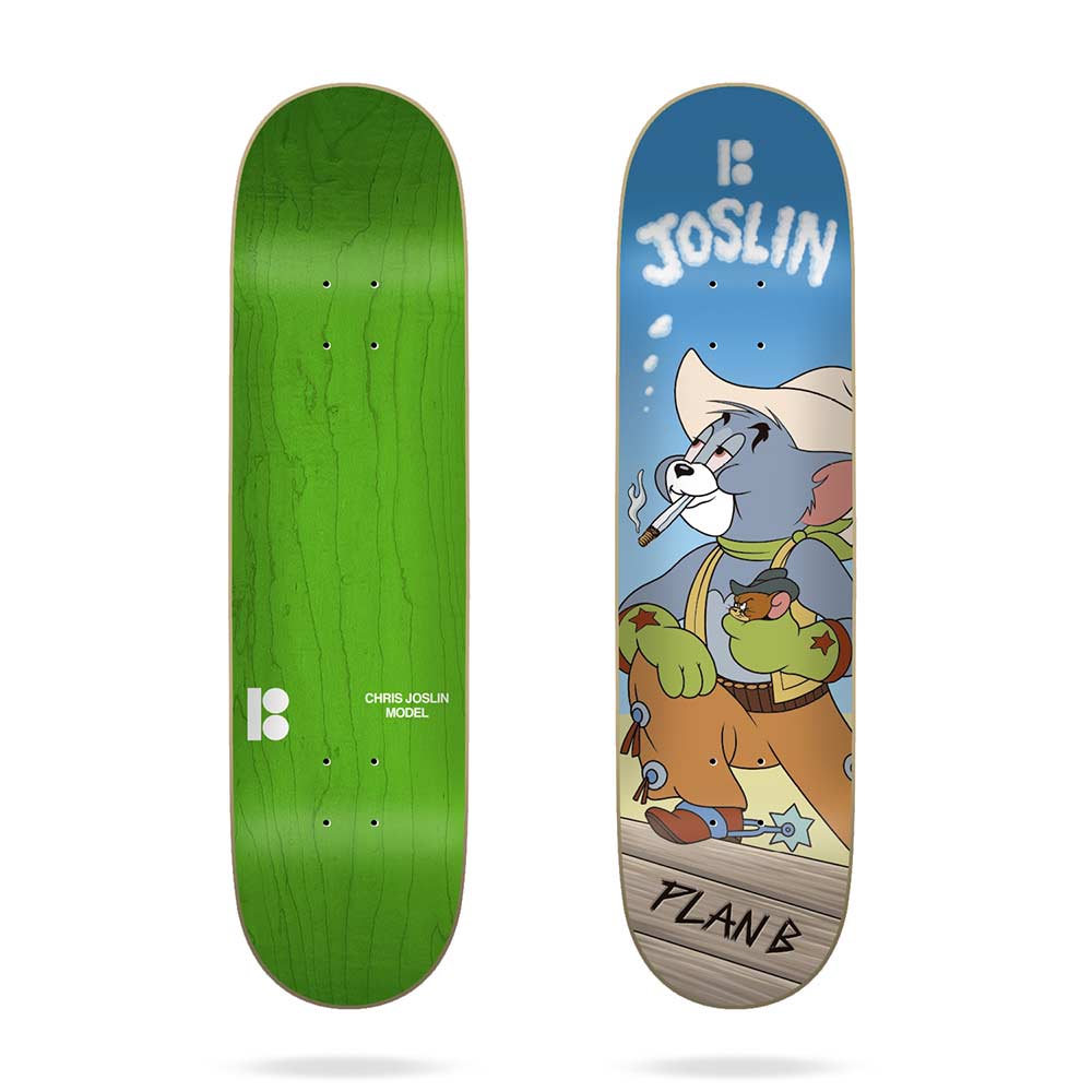 Plan B Cat and Mouse Joslin 8.0'' Skateboard Deck