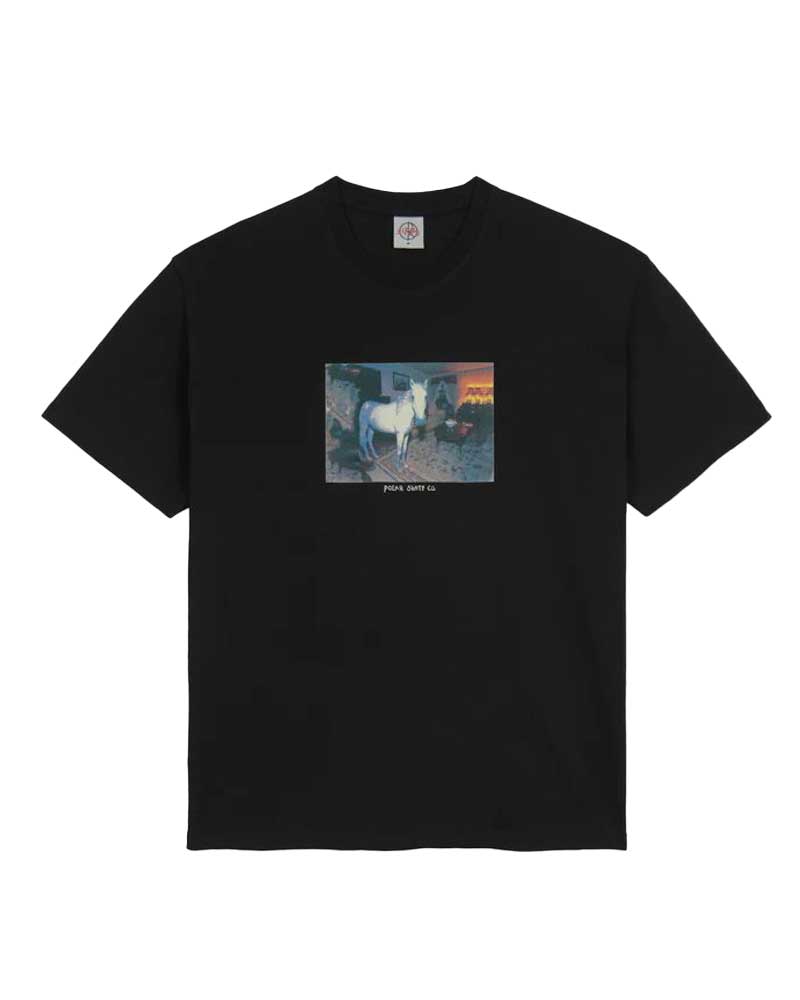 Polar Horse Dream Black Men's T-Shirt